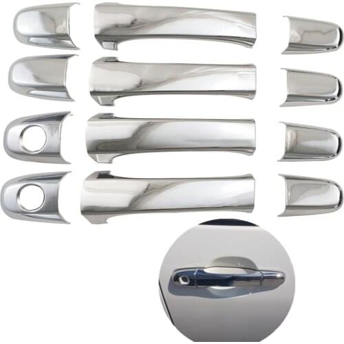 FUNDUOO For Lexus RX300 1998-2003 Lexus IS200 Altezza 1998-2005 Lexus IS300 2001-2005 Chrome Car Door Handle Cover Trim Sticker