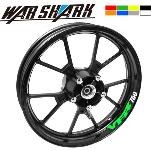 Hot sell 30 Style Motorcycle Wheel Tire Rim Stickers wheel For Honda VFR VFR750 VFR800 VFR1200 VFR1200F
