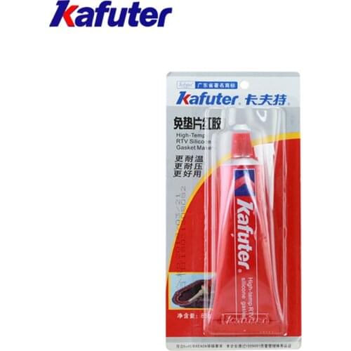 Kafuter Red Glue 85G Adhesive Sealant Waterproof For Automobile Car Engine Electronic Chemical Equipment Repairing Glue