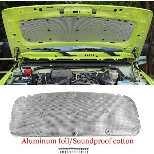 Engine Hood Heat Insulation Sound Deadener Cotton Cover For Suzuki Jimny 2019-2020 Car parts