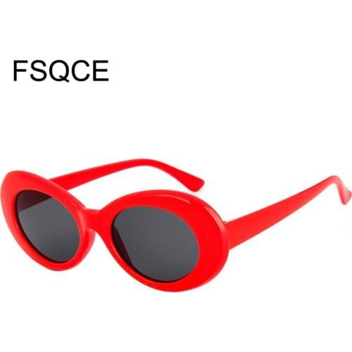 Fashion Children Kids Sun Glasses UV400 Oval Frame Sunglasses Girls Boys Red Black White Shades Lens Mirror Eyewear