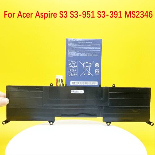 Original AP11D3F 3280mAh Laptop Battery For Acer Aspire S3 S3-391 S3-391-6407 S3-951-6646 AP11D3F AP11D4F MS2346