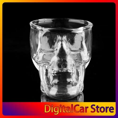 Head Shot Glass Cup Wine Mug Beer Glass Mug Crystal Whisky Vodka Tea Coffee Cup 80ml Gift Water Bottle