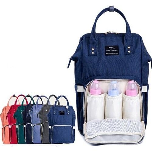 Fashion Mummy Maternity Nappy Bag Brand Large Capacity Baby Bag Travel Backpack Desinger Nursing Bag