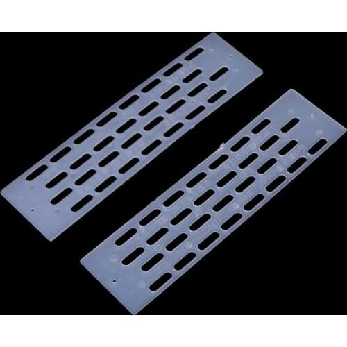 Y55D 10Pcs Beekeeping Tool Anti Escape Bees Queen Plastic Spacer Frame Hive Equipment