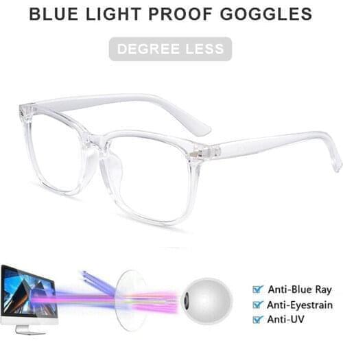 1Pcs Computer Gaming Glasses Anti Blue Ray Anti UV Blue Light Stop Blocking Smart Phone Transparent Len Eyewears Accessories