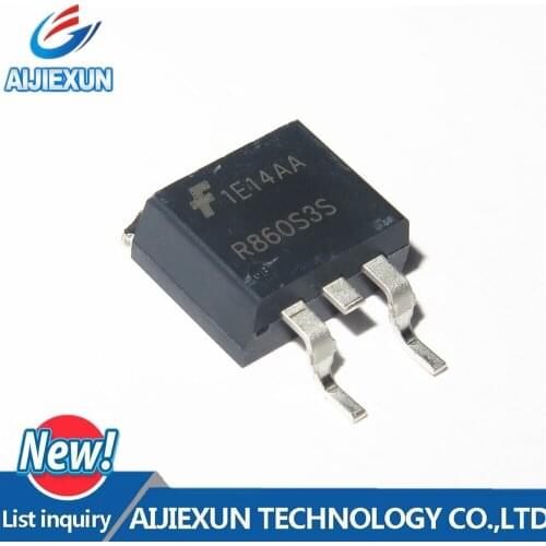 10PCS ISL9R860S3ST TO-263 8A, 600V Stealth Diode in stock TO-263 New and original