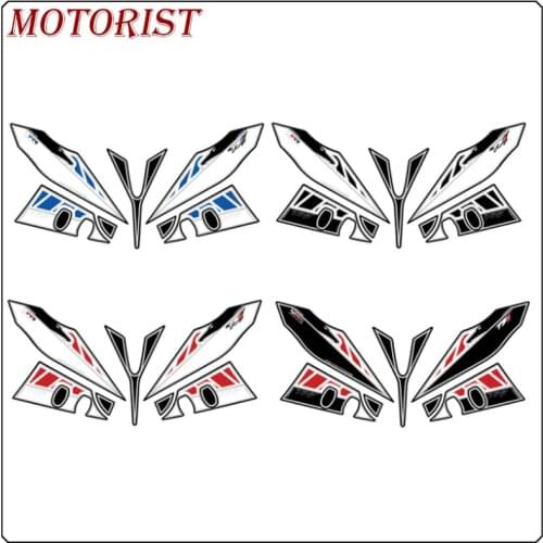 MOTORIST Front Fairing Motor Number Board 3D Gel Protector for YAMAHA FZ1 SA 2006