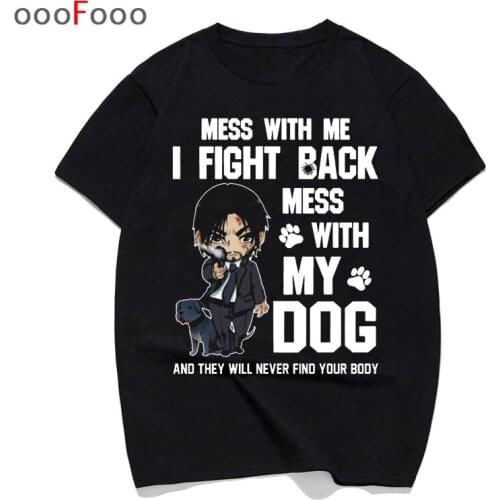 John wick 3 t shirt top tshirt Movie men 2019 Be Kind To Animal Or I'll Kill You t-shirt hip hop tee shirt streetwear male/women