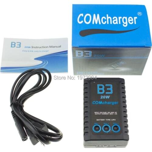 IMAX B3 Compact Balance Charger for 2S 3S 7.4V 11.1V Lithium Battery Airsoft Gun battery high quality long-life Adapter