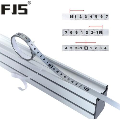 Metric Miter Track Tape Measure 0.5'' Steel Self Adhesive Scale Ruler Tape 1-5M For Router Table Saw T-Track Woodworking Tools