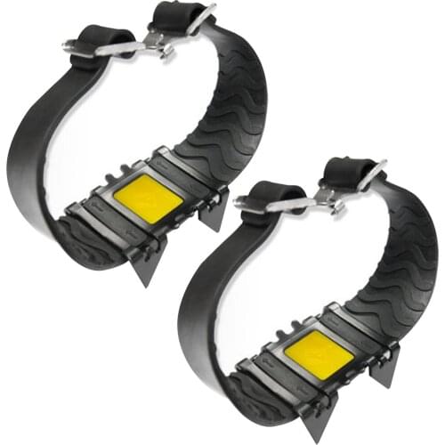 Outdoor Crampons Wear Resistant Hiking Shoe Spikes Simple Crampons Four-tooth Non-slip Shoe Covers Climbing Equipment