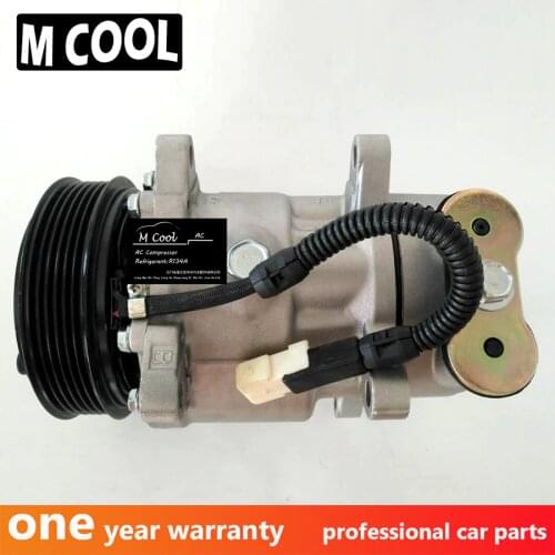 New 6V12 type Ac Compressor Pulley 6pk For Car Peugeot 206 1.4