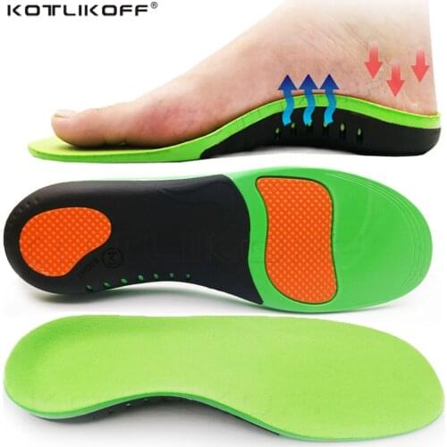 High Quality EVA Orthotic Insole For Flat Feet Arch Support Orthopedic Shoes Sole Insoles For Men Women Heel Pain Shoe Pads