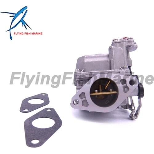 Outboard Motor 5040793 Carburetor Assy and 5041274 Gaskets for Evinrude Johnson OMC 9.8HP 4-Stroke Boat Engine