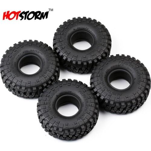 Rubber Terrain Type 1.9" Wheel Tires 121*45MM 4pcs/set for 1/10 RC Crawler Axial SCX10 Traxxas TRX-4