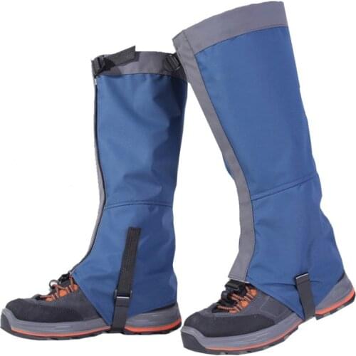 High quality Outdoor Snow Kneepad Protection Sport Skiing Gaiters Hiking Climbing Leg Protection Safety Waterproof Leg Warmer