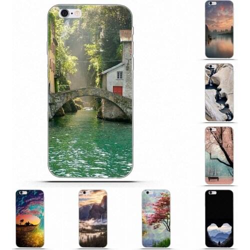 Wexoeq wonderful scenery TPU Fashion Phone Case For Samsung Galaxy A3 A5 A7 J1 J2 J3 J5 J7 2015 2016 2017