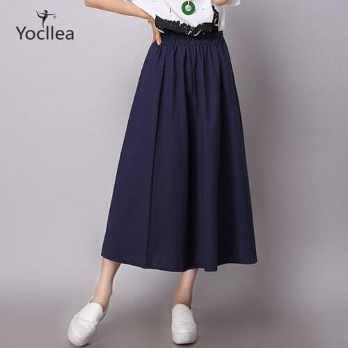 YOCLLEA Pleated Skirt