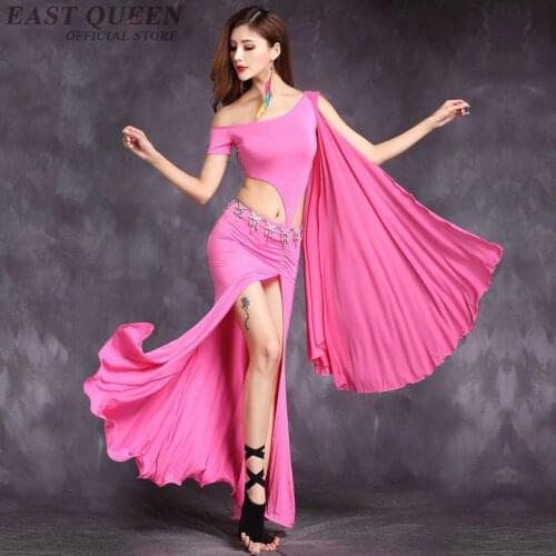 Hot sale sexy belly dancing dress for women short sleeve bollywood dance costume stage performance dresses women AA3238 F
