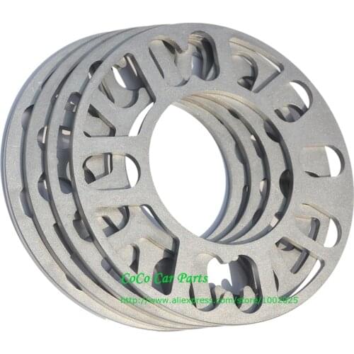 Free Shipping (4 pieces/lot)3mm/5mm /8mm /10mm 4 5 STUD Universal Alloy Aluminum Sport Car Wheel Spacer Wheel Shim