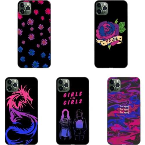 Bi Pride Game Phone Case Classic Cover Sotf Tpu Black for Apple Iphone 12 Mini 11pro Max Se2020 6 6s 7 8plus 5s 5 X XS XR Xsmax