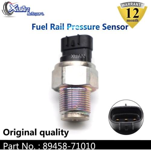 XUAN Fuel Rail Pressure Sensor Diesel Common Rail Valve 89458-71010 For Toyota Auris Avensis Hilux Land Cruiser 90 Prado RAV 4