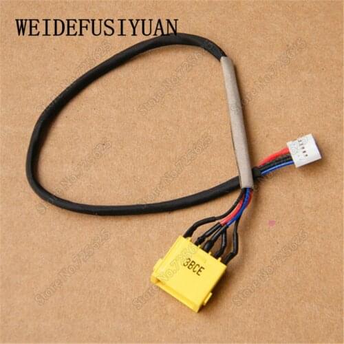 DC Power Jack Socket and Cable Wire For Lenovo FLEX 14 FLEX 15 15D 15 5938 15-5938