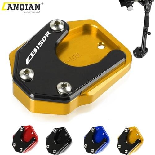 For Honda CB150R CB 150R 2017 2018 2019 2020 2021 Motorcycle Accessories Side Stand Enlarge Plate Kickstand Extension Protection
