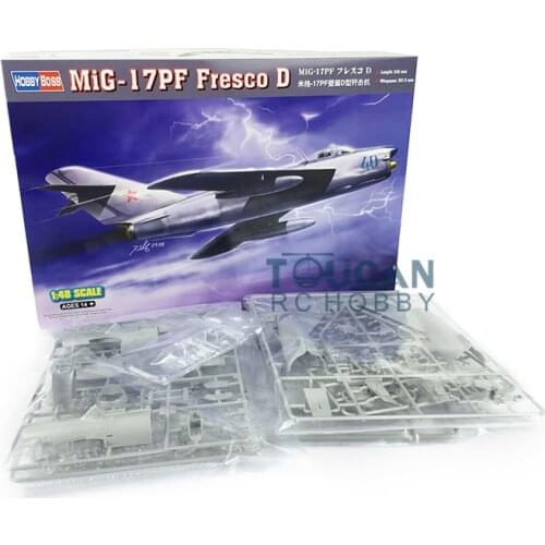 Trumpeter 80336 1/48 Soviet MIG-17PF Fresco D Fighter Bomber Aircraft Model Jet TH05880-SMT6