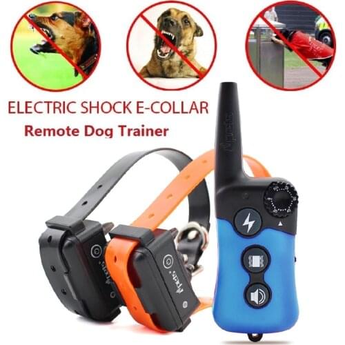 IPETS PET619 Waterproof Rechargeable 300M Remote Dog Training Collars Electric Electronic Shocking Vibration Pet Trainer For Dog