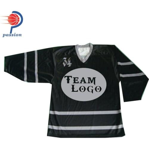 MOQ 5pcs Top! Customized Sublimation Ice Hockey Jersey For Team Logo