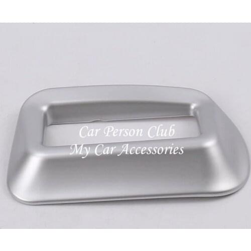 For 2017 2018 Toyota C-HR Inner Gas Oil Fuel Tank Cap Switch Button Cover Frame Panel Trims ABS Chrome Stickers Car Accessories