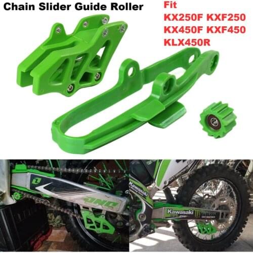 Motorcycle Chain Slider Guide Roller For Kawasaki KX 250F 450F KX250F KX450F KXF 250 450 KLX450 Dirt Bike 2009-2018