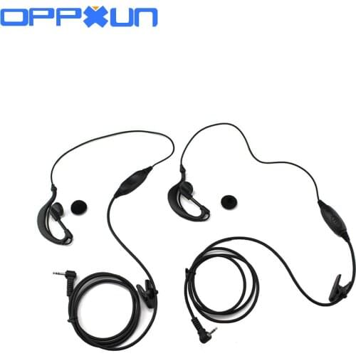 In Ear Earphone for Bell Walkie Talkie 2.5mm F Type PTT Headset with Microphone for Handheld Two Way Radio T-388 T-228 T-328 628