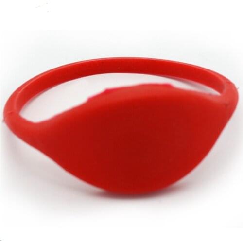 Rfid Waterproof 13.56Mhz M1/F08/FM1108 Silicone Wristband