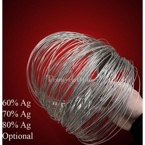 Silver welding rod soldering wire 60% 70% 80% Ag Accessories Material Tool Parts Jewelry laser welder