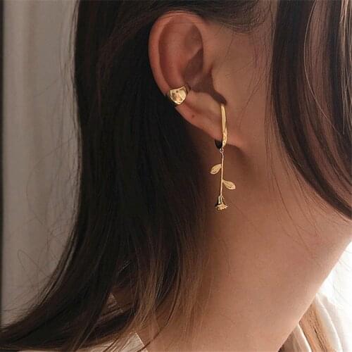 XIALUOKE Women's Gold Earrings