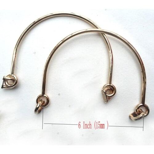 Gold handbag handle, Bag findings,Handbag Hardware 10pcs