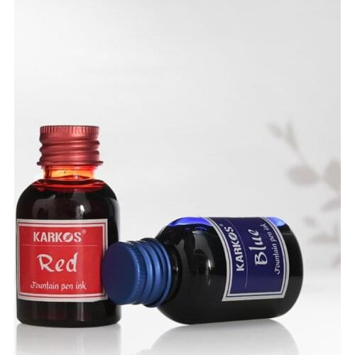 1 Bottle Pure Colorful 30ml Fountain Pen Ink for Refilling Inks Stationery School Office Supplies