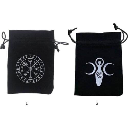 1 Pc 13x18cm Brand Special Flannel Card Storage Bag Jewelry Toy Home Drawstring Package Pouch