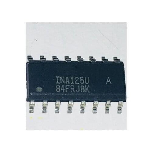 2PCS/LOT INA125U INA125 SOP16 sop-16 New original In Stock