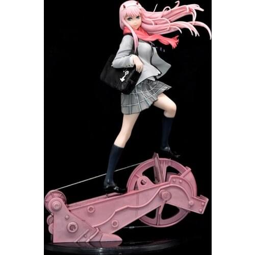 New 28cm Anime DARLING in the FRANXX Figure Toy Zero Two 02 Bunny Girl PVC Action Figure Collection Model Toys Xmas dolls Gifts