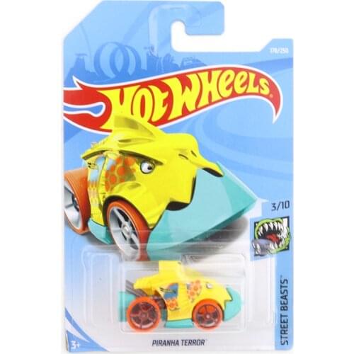 Hot Wheels PIRANHA TERROR Original 1:64 Mini Alloy Cars Toys For Children Collectible Model