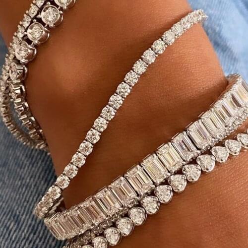 Браслеты с бриллиантами HPTOTMG China At AliExpress