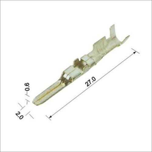 Male connector female wire connector AMP connector tyco terminal Plugs socket Fuse box Wire harness Soft Jacket DJ611-2X0.6A