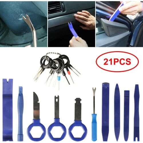 Furniture Trim Removal Tool Kit Lightweight Marine Panel Pry VANs 21pcs/Set Automotive