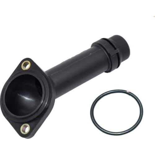 Apply to Aud-i C5A6 Passat B5 Thermostat cover Water pump Single pass Sewer joint 06B 121 121