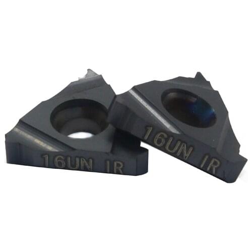 16IR 16UN 20PCS Carbide Threading Inserts 16IR 16UN LDA CNC Internal thread Carbide insert Standard Cone tube Threaded