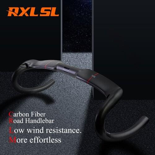 Carbon Handlebar Road Bike 31.8mm RXL SL Winding Handlebar 400/420/440mm Drop Bar UD Matte Bicycle Handlebars